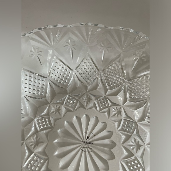 Jewelite by GIBSON Crystal Round Platter - Picture 7 of 10